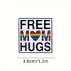 Free Mum Hugs Enamel Pin (E019) - RainbowRoo