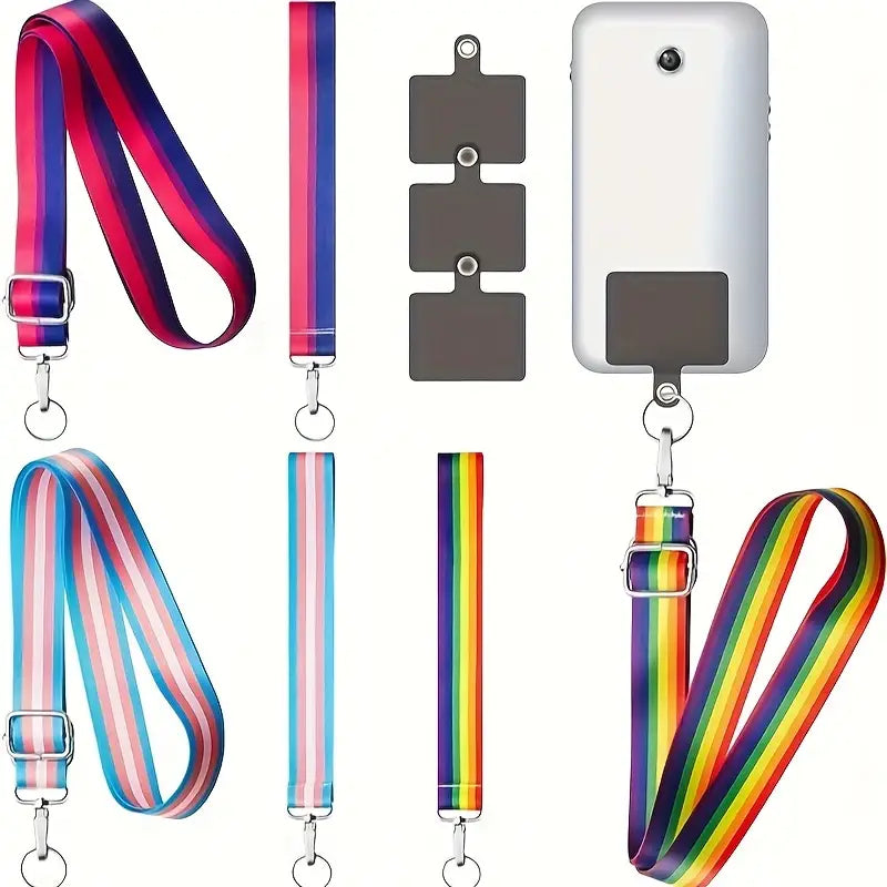 Pride Rainbow Lanyard (LY001) - RainbowRoo