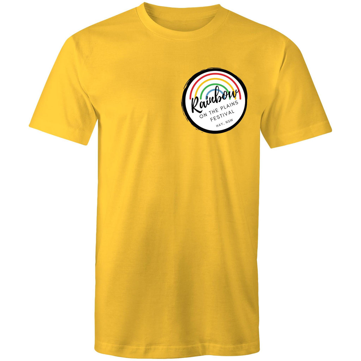 Rainbow on the Plains Double Sided T-Shirt Unisex - RainbowRoo