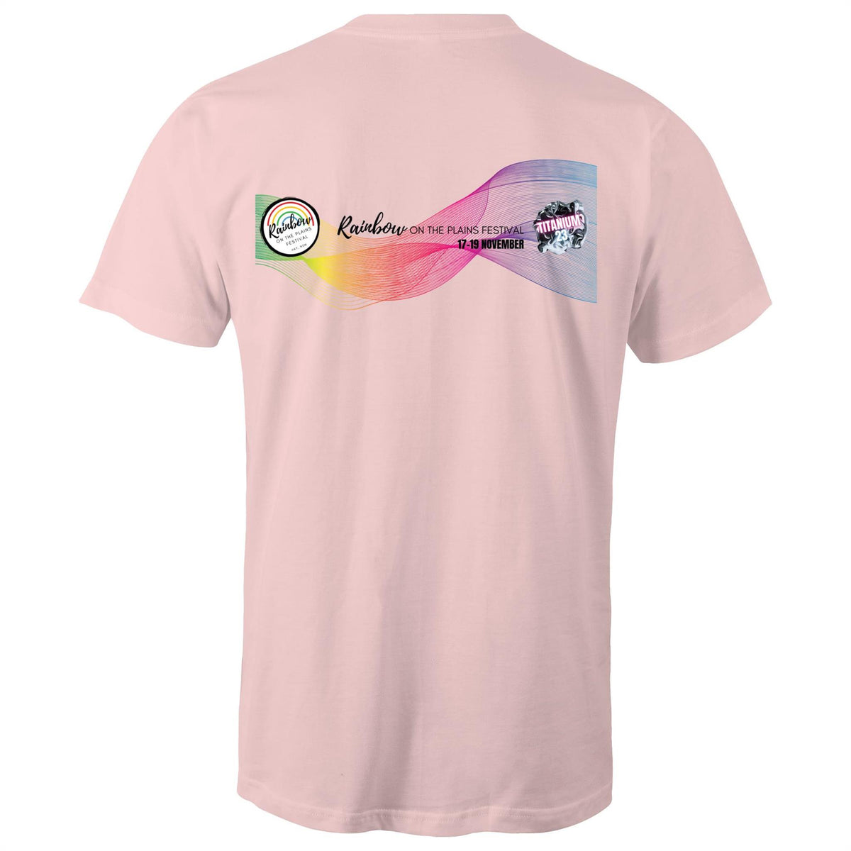 Rainbow on the Plains Double Sided T-Shirt Unisex - RainbowRoo