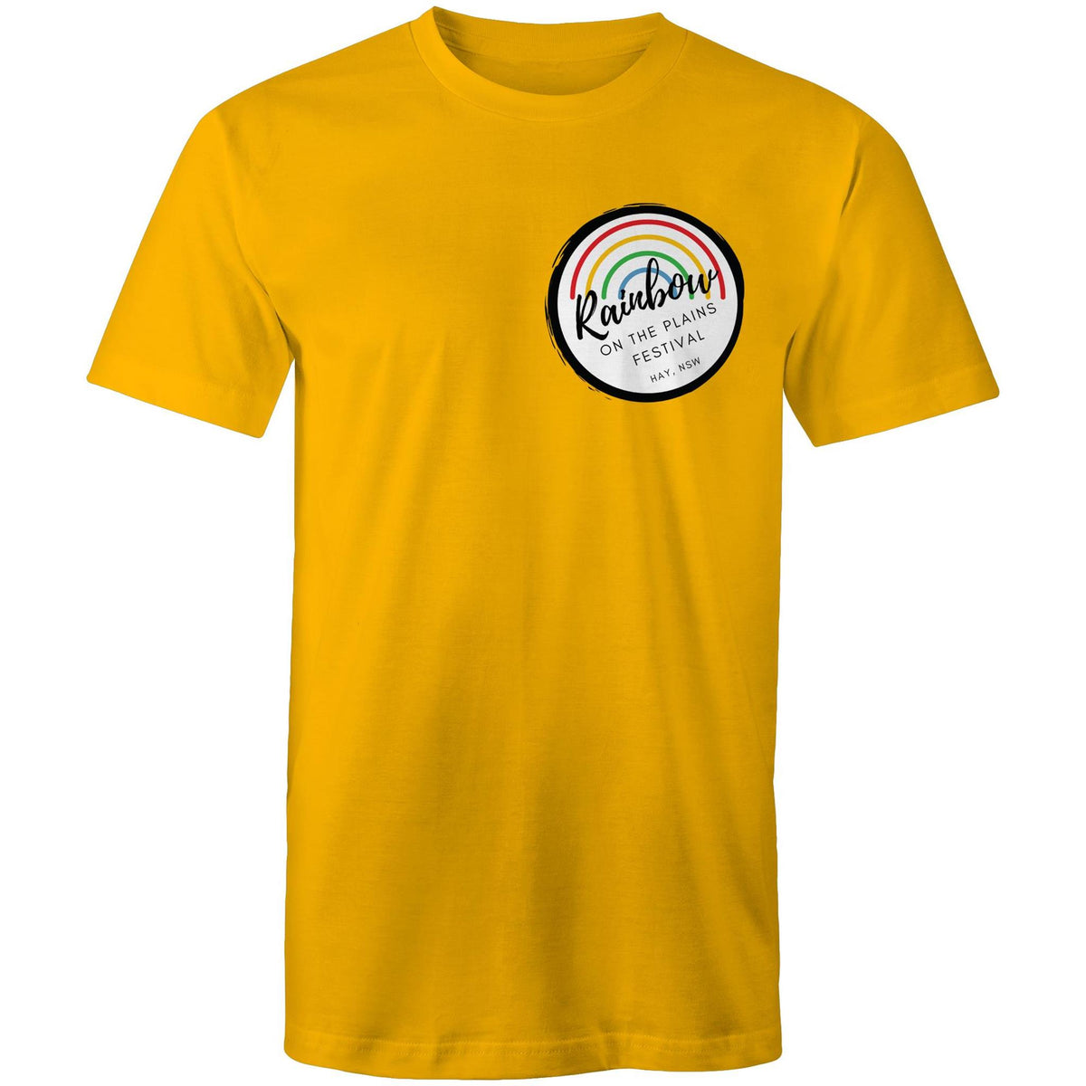 Rainbow on the Plains Double Sided T-Shirt Unisex - RainbowRoo