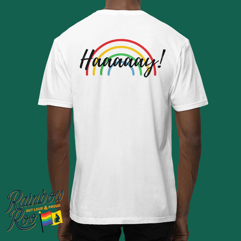 Rainbow on the Plains Haaaay Double Sided T-Shirt Unisex (CLB016)