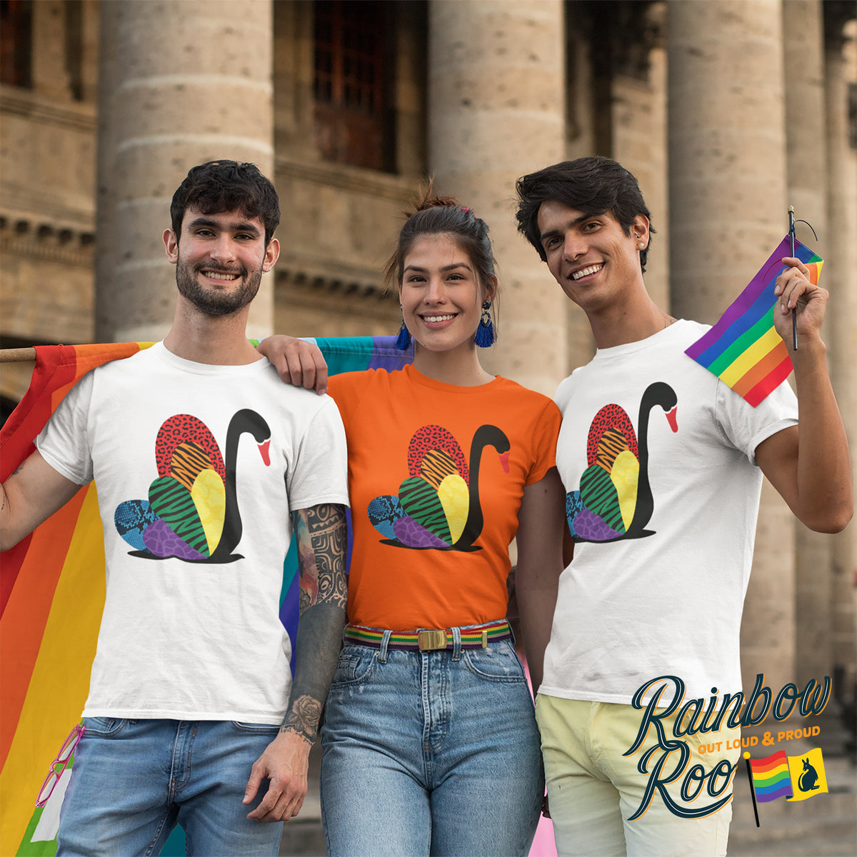 Pride WA Swan 2023 T-Shirt Unisex (CLB003)