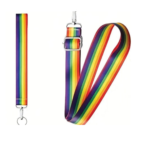 Pride Rainbow Lanyard (LY001) - RainbowRoo