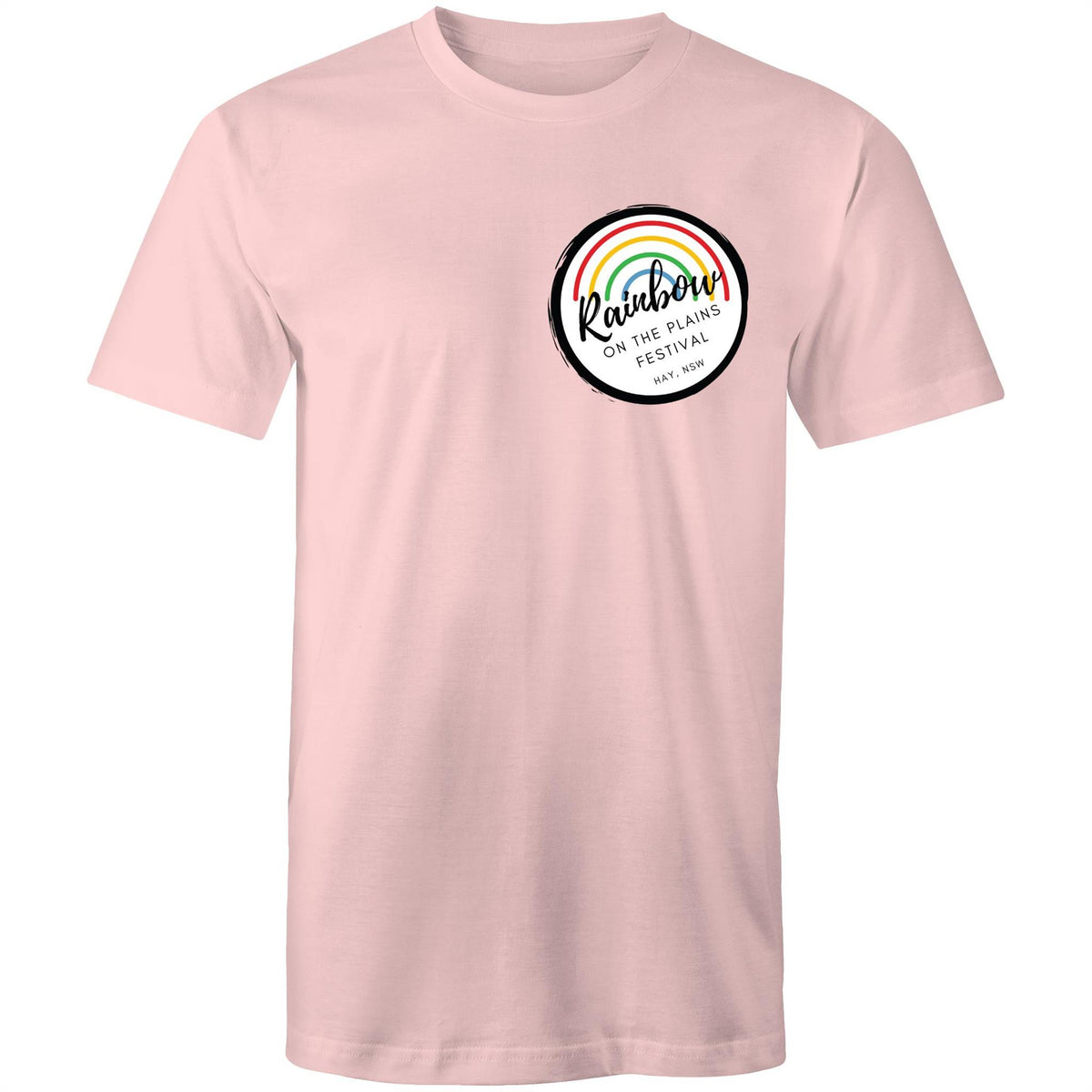 Rainbow on the Plains Haaaay Double Sided T-Shirt Unisex - RainbowRoo