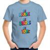 Pride WA Be Brave Be Strong Be You Kids T-Shirt Unisex (CLB020)