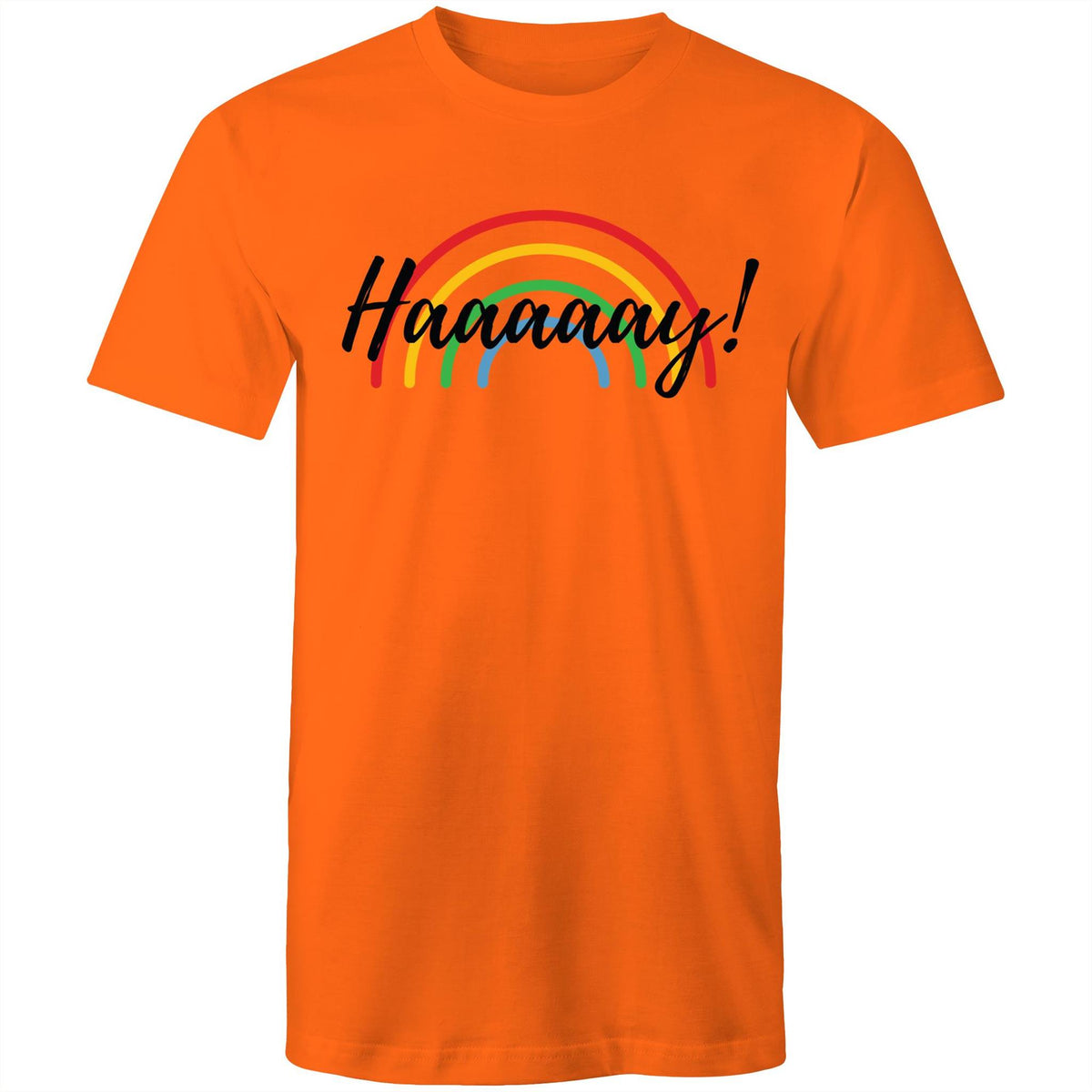 Rainbow on the Plains Haaaaay T-Shirt Unisex - RainbowRoo