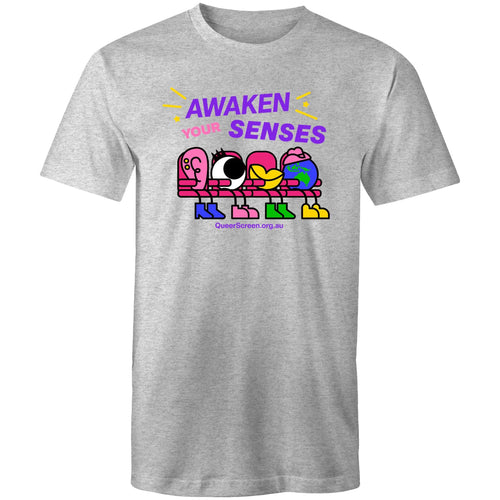 Queer Screen Awaken Your Senses T-Shirt Unisex (LG168)