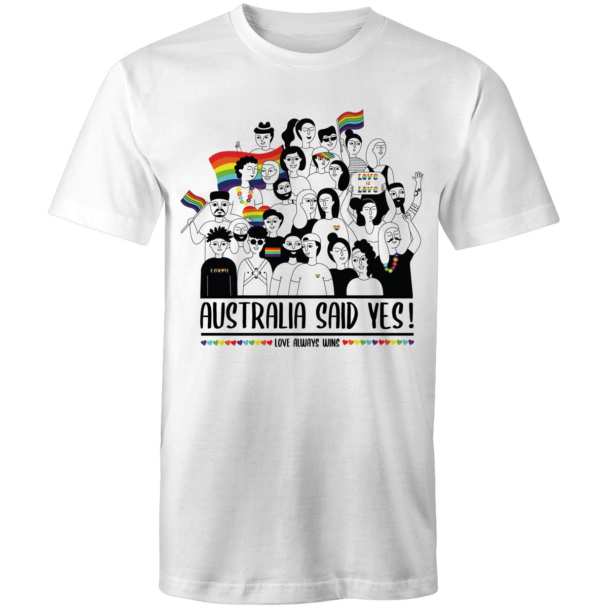 Australia Said Yes Commemorative T-Shirt Unisex (LG038)