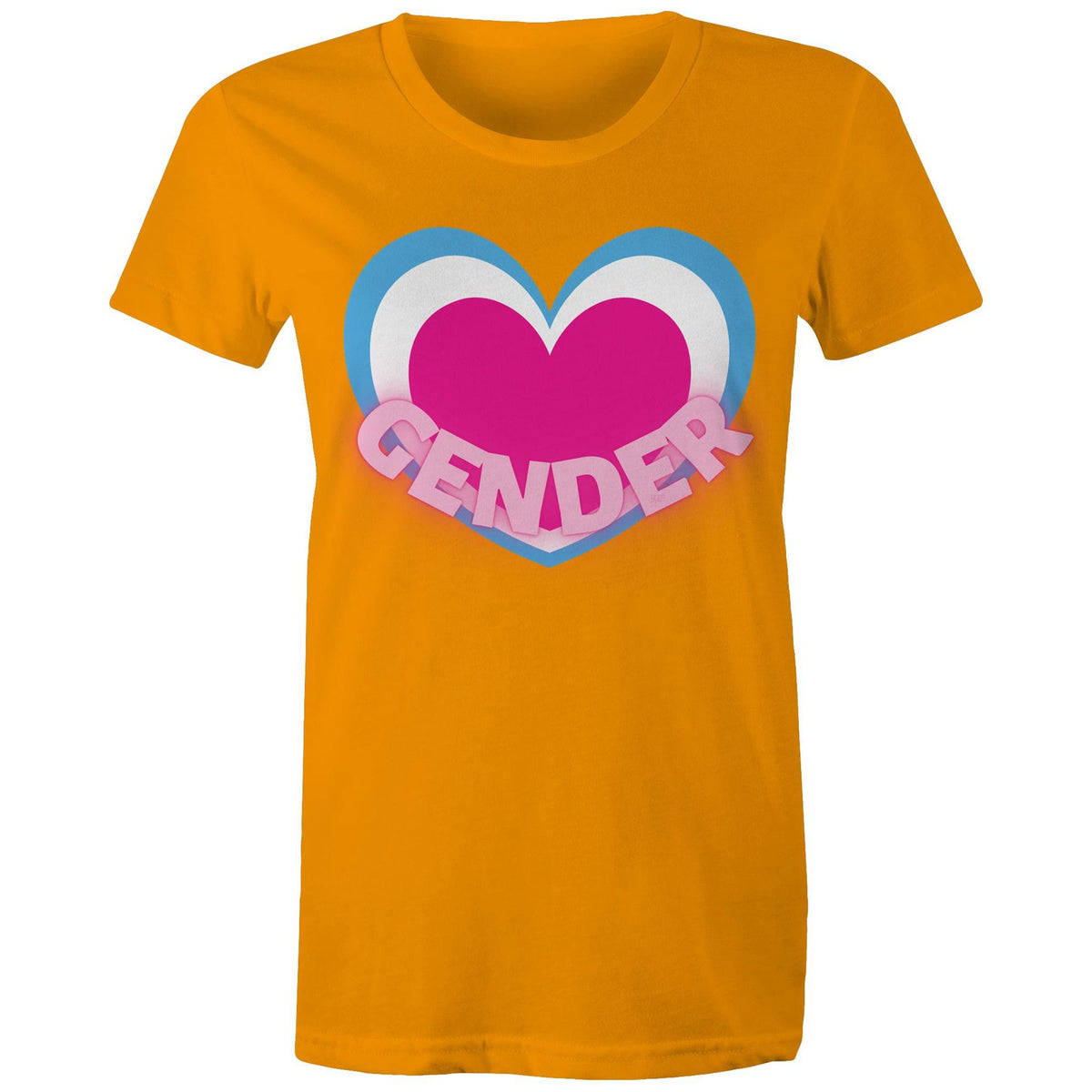 Trans Pride Australia Gender T-Shirt Female (T009)