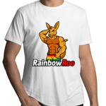 RainbowRoo Muscle Kangaroo T-Shirt Unisex (G006)