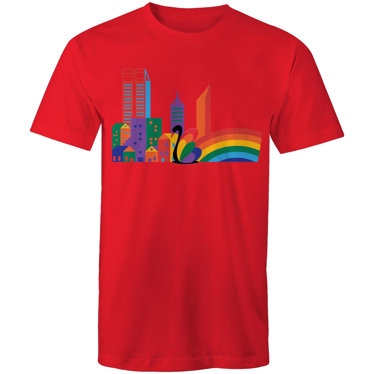 Pride WA Perth Rainbow T-Shirt Unisex (LG098)