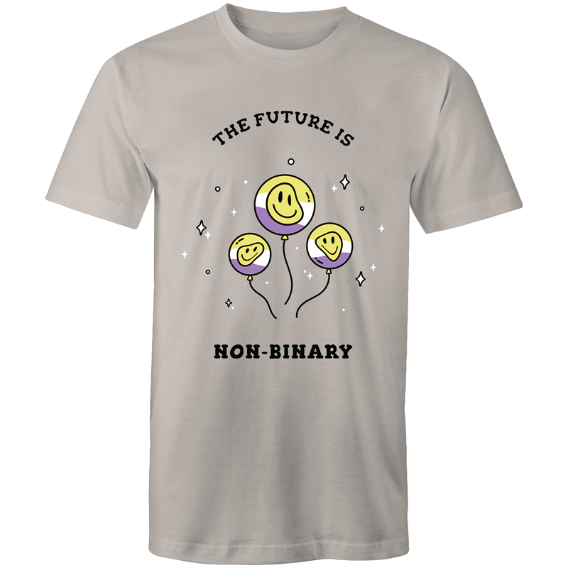 The Future is Non Binary Balloons T-Shirt Unisex (NB005)