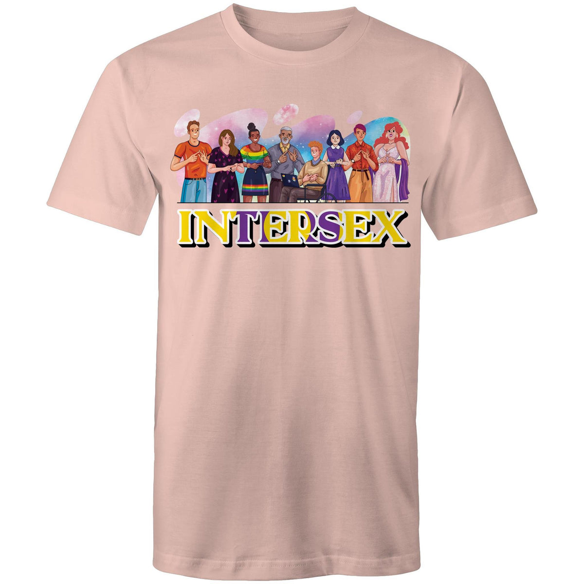 Auslan INTERSEX T-Shirt Unisex (IN007)