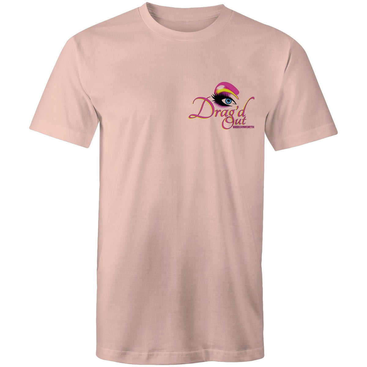 Drag'd Out Beechworth Pocket Logo T-Shirt Unisex (LG155)