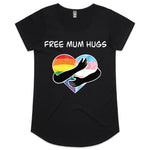 Free Mum Hugs Western Australia Women Scoop Neck T-Shirt (LG073)