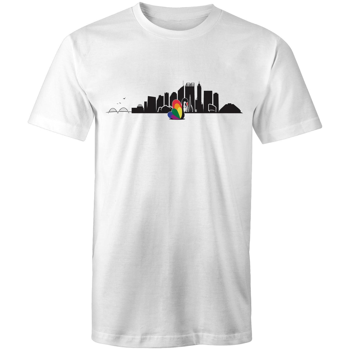 Pride WA Perth Skyline T-Shirt Unisex (LG099)