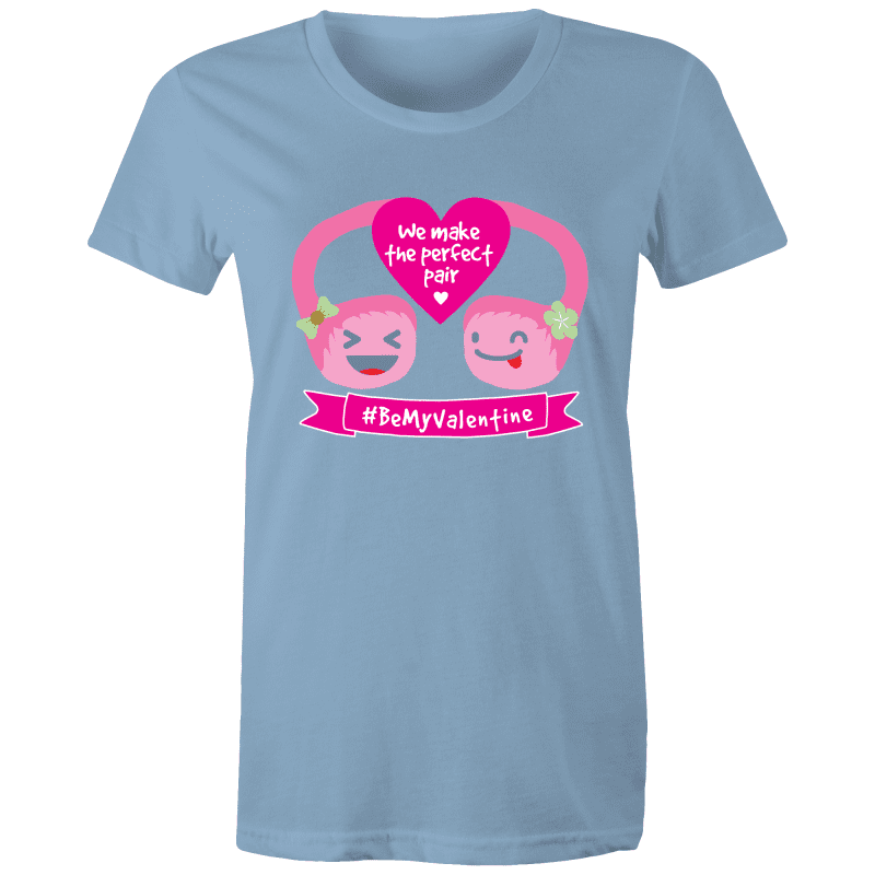 Valentine's Day Perfect Pair T-Shirt Female (L001)