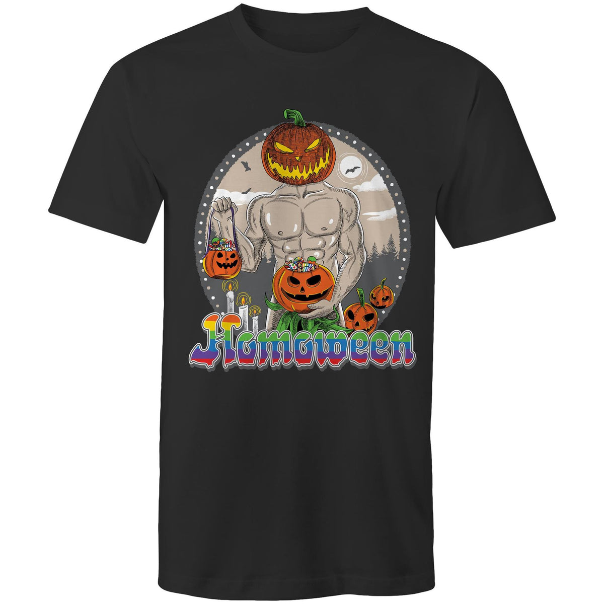 Homoween Pumpkin T-Shirt Unisex (G035)