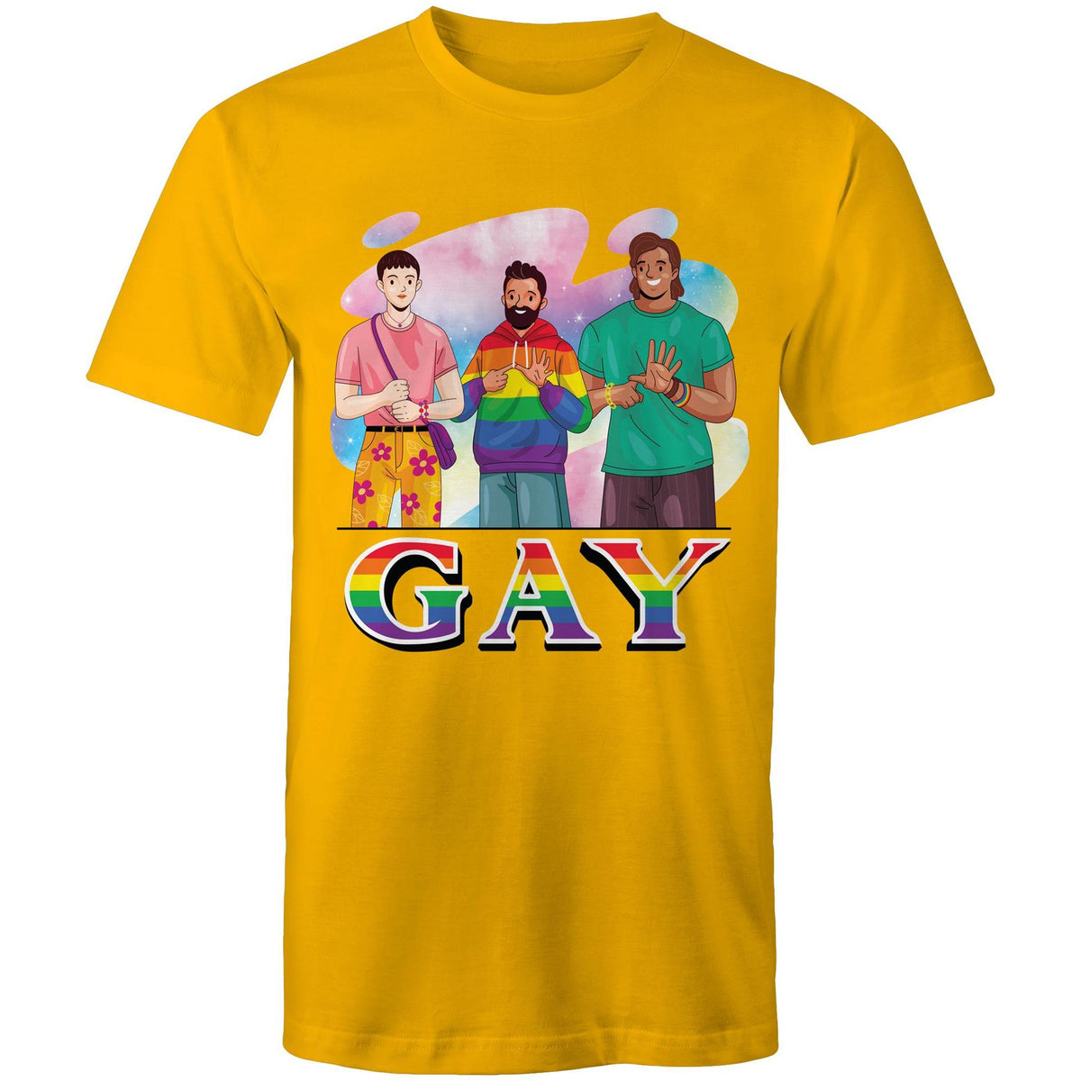 Auslan GAY T-Shirt Unisex (LG041)