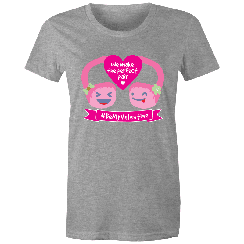 Valentine's Day Perfect Pair T-Shirt Female (L001)