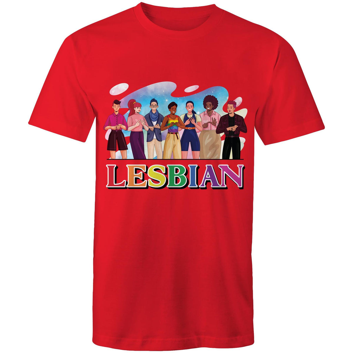 Auslan LESBIAN T-Shirt 