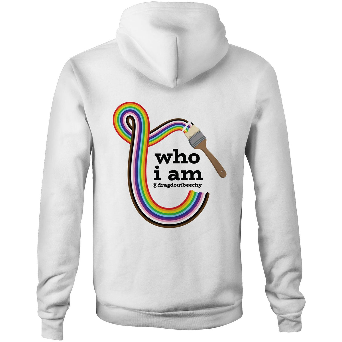 Drag'd Out Beechworth - I Am Who I Am Hoodie Sweatshirt Unisex (LG159)