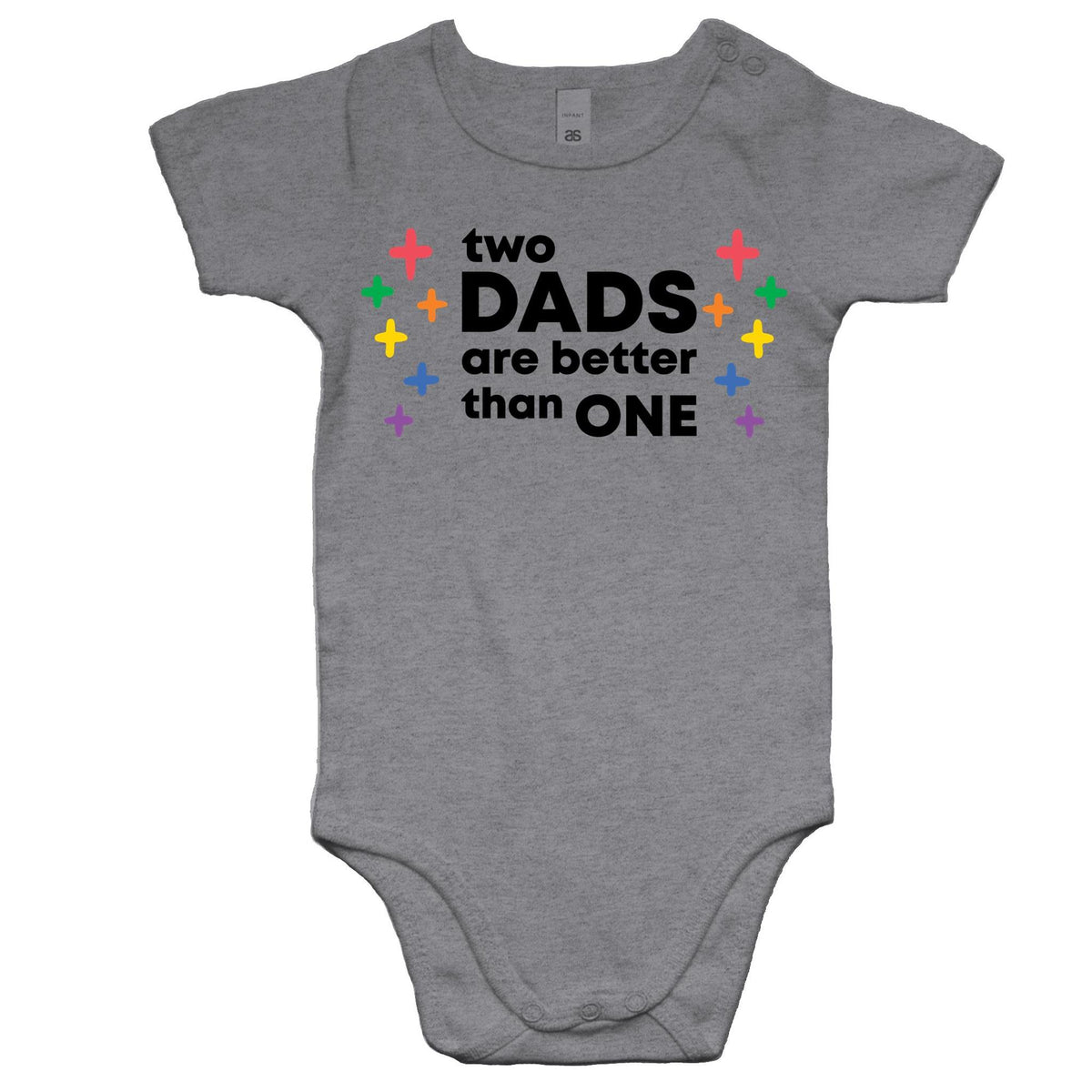 Two Dads are better than One Baby Onesie (BA007)