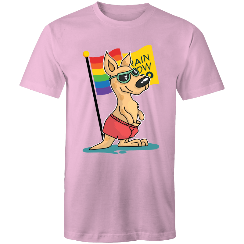 RainbowRoo Kangaroo T-Shirt Unisex (LG34)