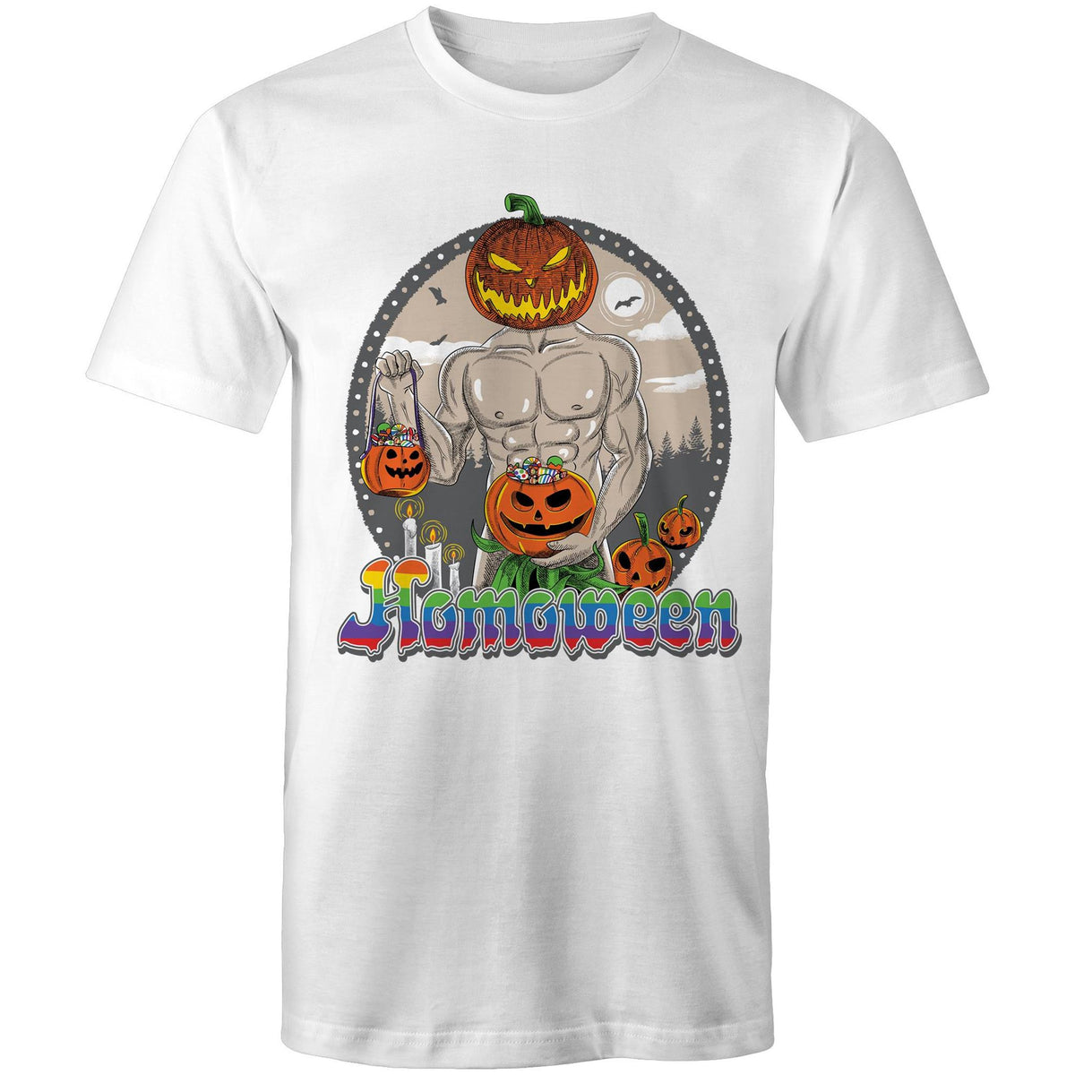 Homoween Pumpkin T-Shirt Unisex (G035)