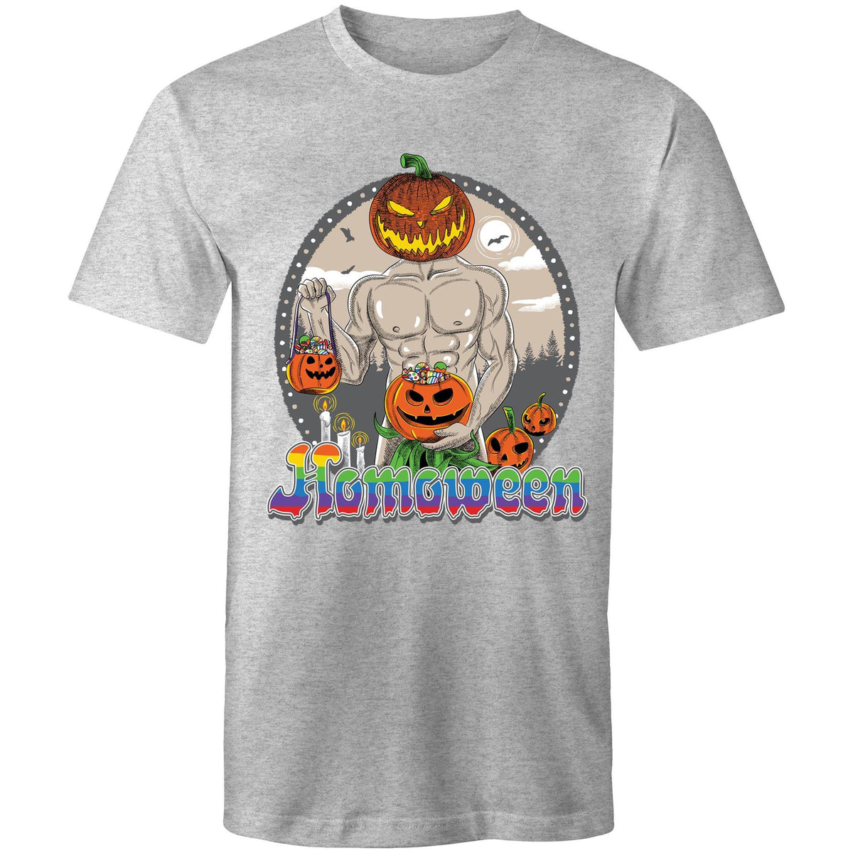 Homoween Pumpkin T-Shirt Unisex (G035)