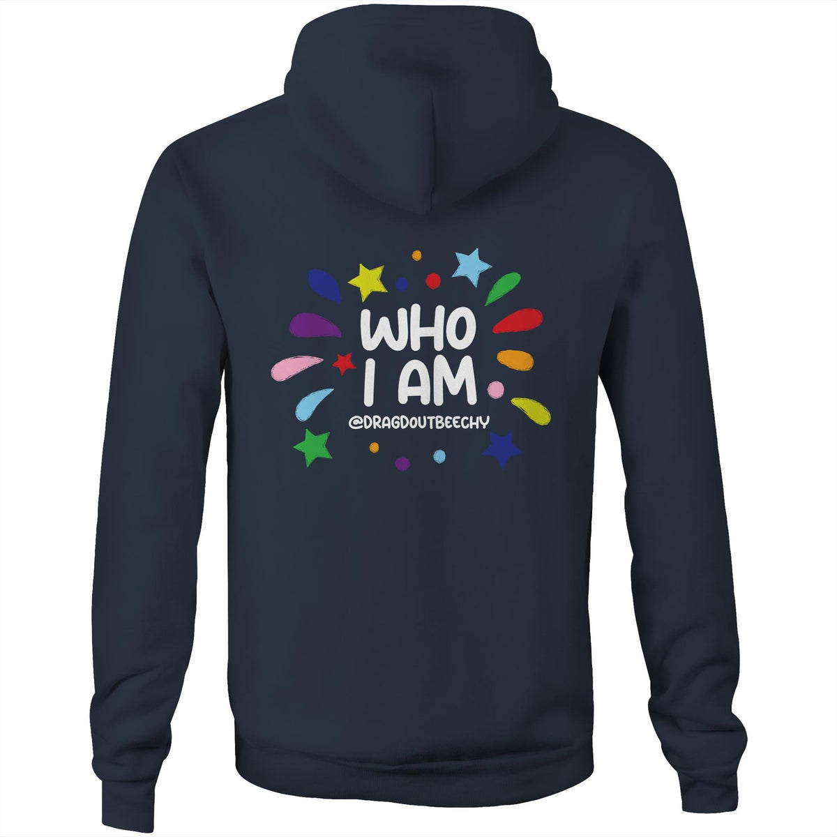 Drag'd Out Beechworth - I Am Who I Am Hoodie Sweatshirt (LG158)