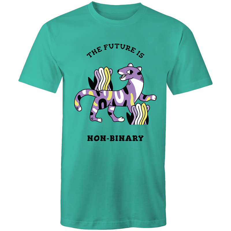 The Future is Non Binary Tiger T-Shirt Unisex (NB011)