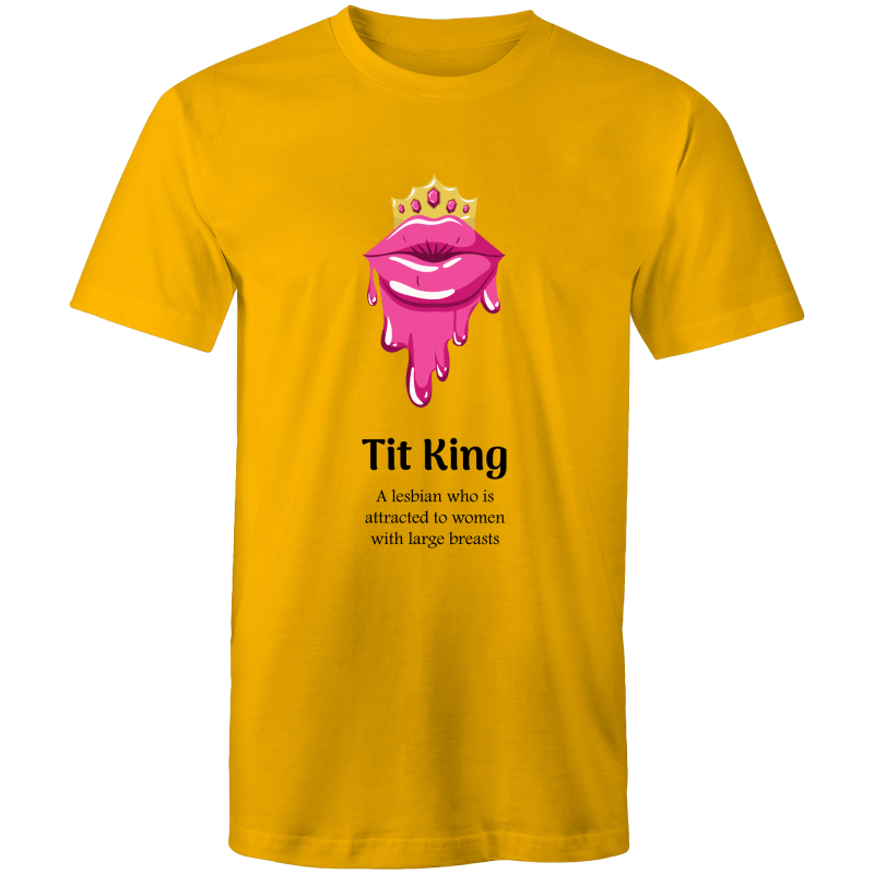 Dicktionary Tit King T-Shirt Unisex (L011)