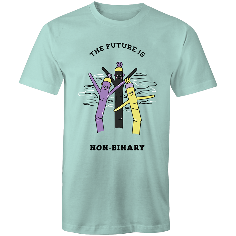 The Future is Non Binary Air Dancer T-Shirt Unisex (NB002)