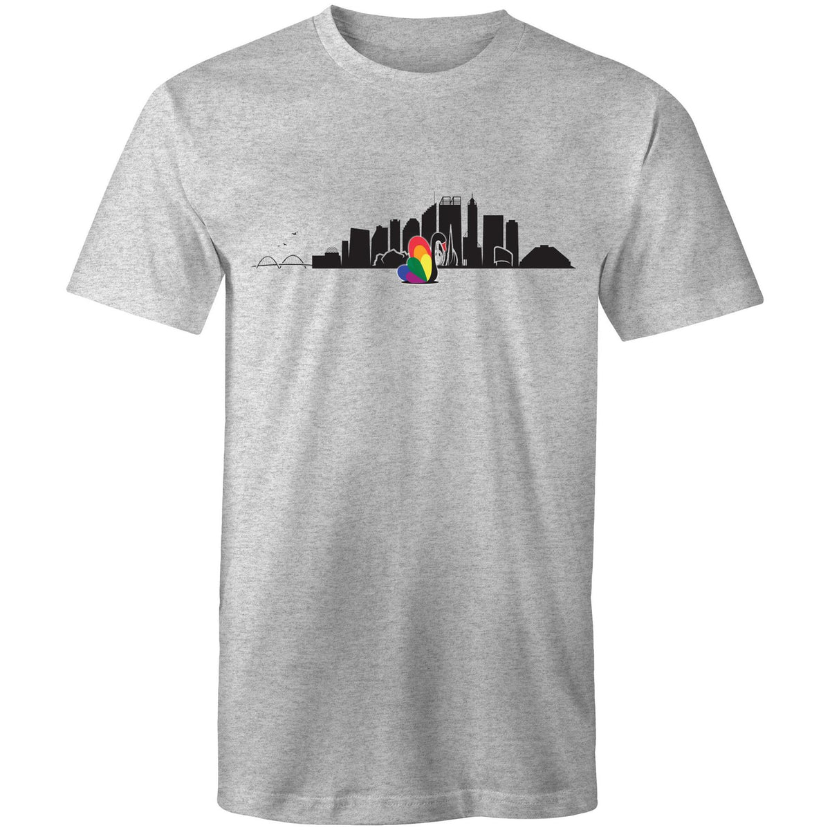 Pride WA Perth Skyline T-Shirt Unisex (LG099)