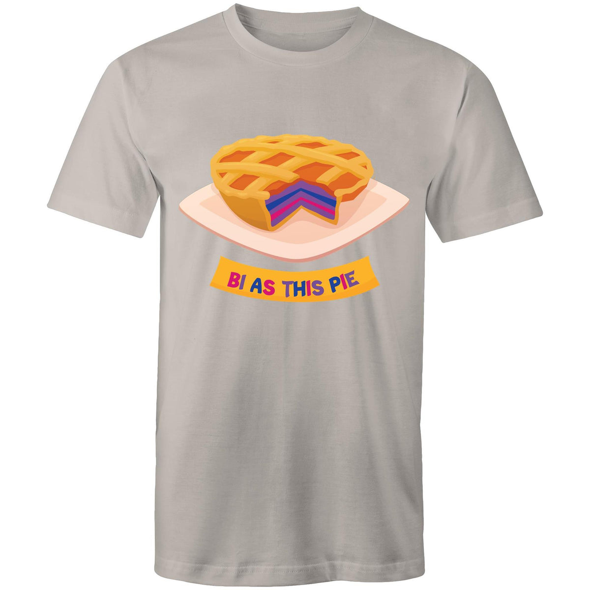 Bi As This Pie T-Shirt Bisexual Unisex (B001)