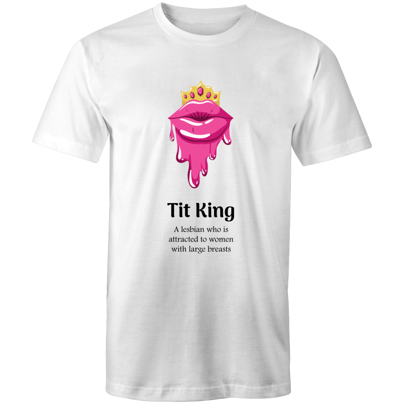 Dicktionary Tit King T-Shirt Unisex (L011)