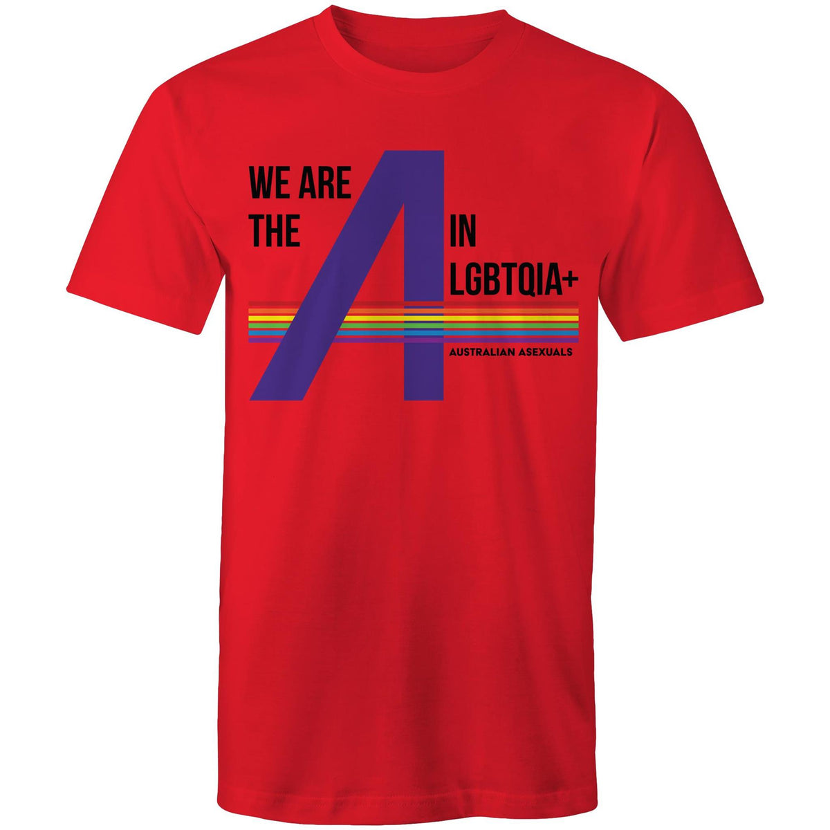 Australian Asexuals LGBTIQA+ T-Shirt Unisex (AS013)