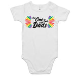 The One with Two Dads Baby Onesie (BA009)