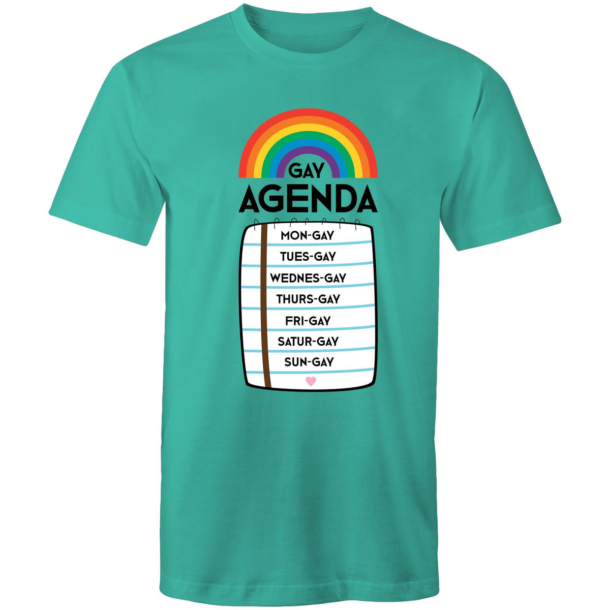 Gay Agenda T-Shirt Unisex (LG014)