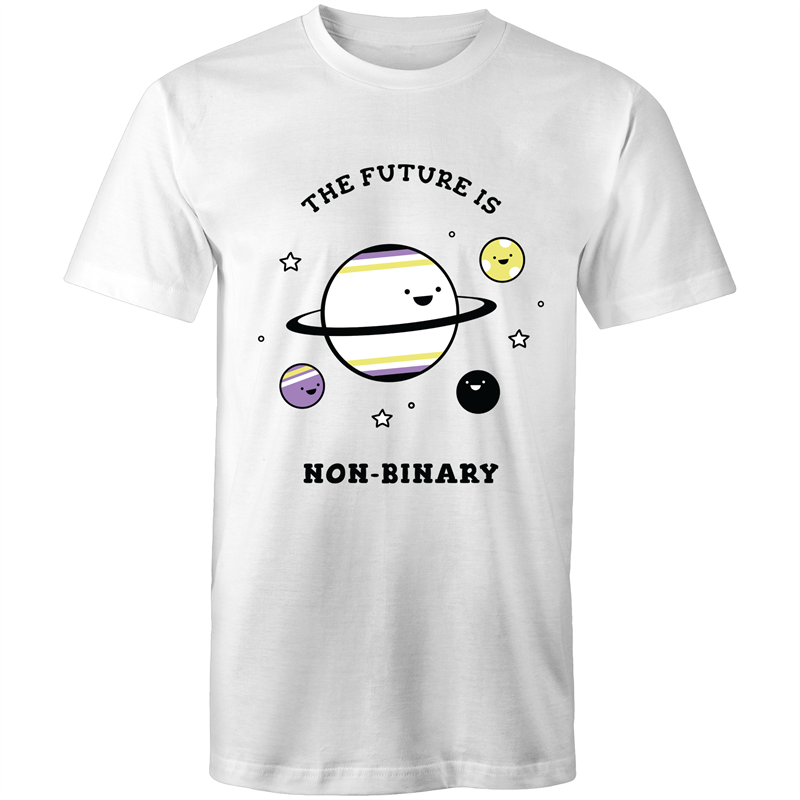 The Future is Non Binary Planets T-Shirt Unisex (NB009)