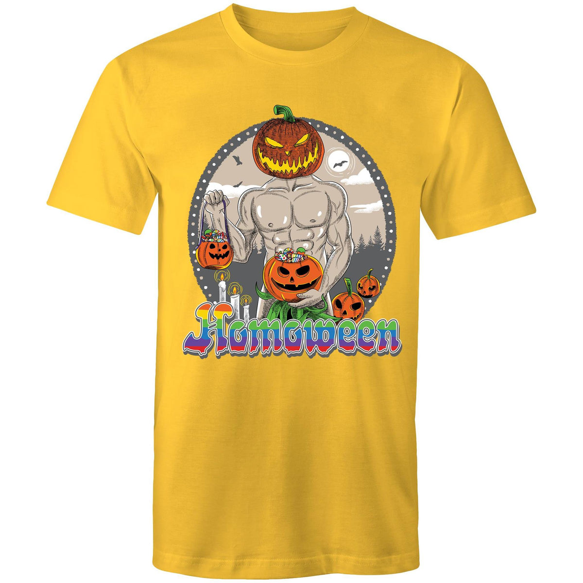 Homoween Pumpkin T-Shirt Unisex (G035)