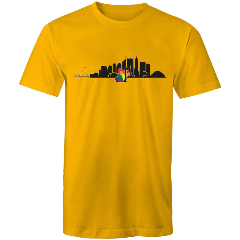 Pride WA Perth Skyline T-Shirt Unisex (LG099)