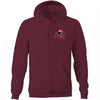 Drag'd Out Beechworth Pocket Logo Hoodie Sweatshirt Single Sided Unisex (LG156)