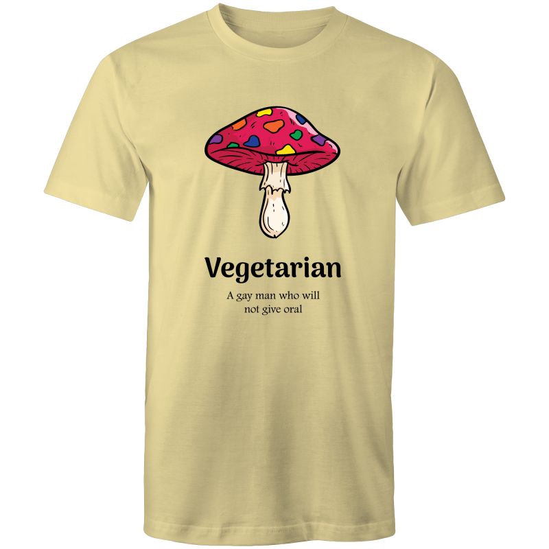 Dicktionary Vegetarian T-Shirt Unisex (G016)