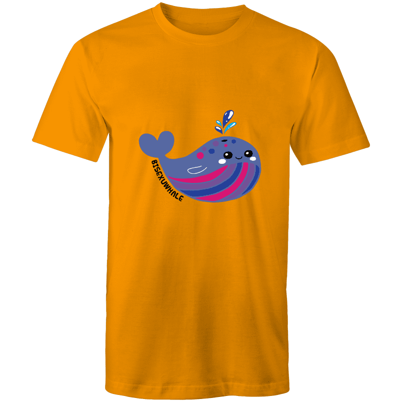 Bisexuwhale Bisexual T-Shirt Unisex (B004)