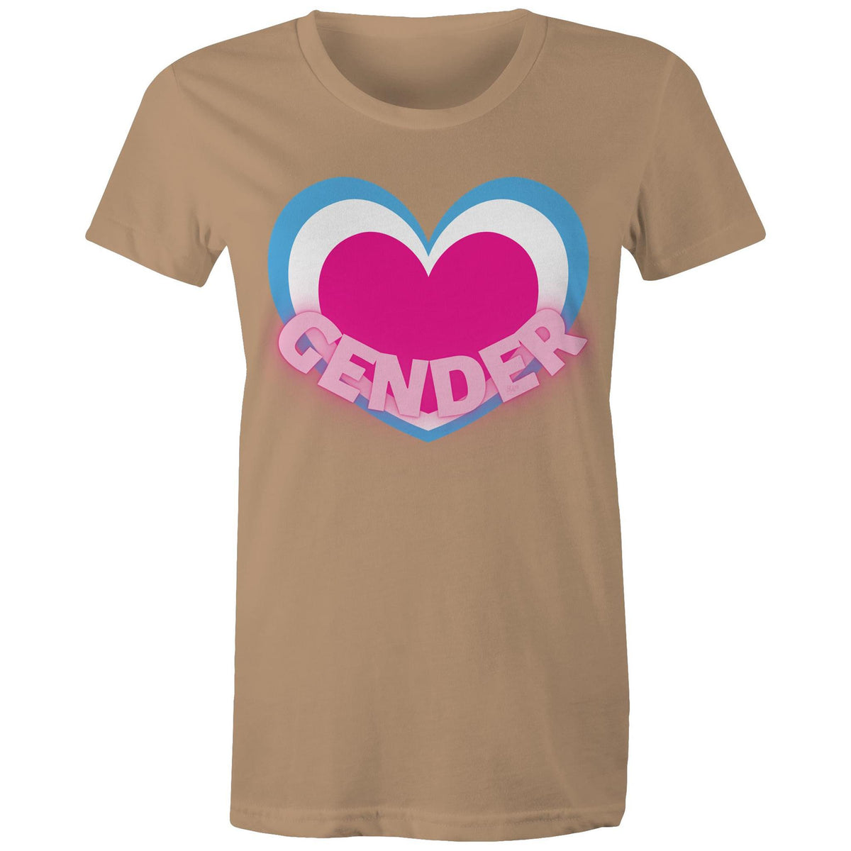 Trans Pride Australia Gender T-Shirt Female (T009)