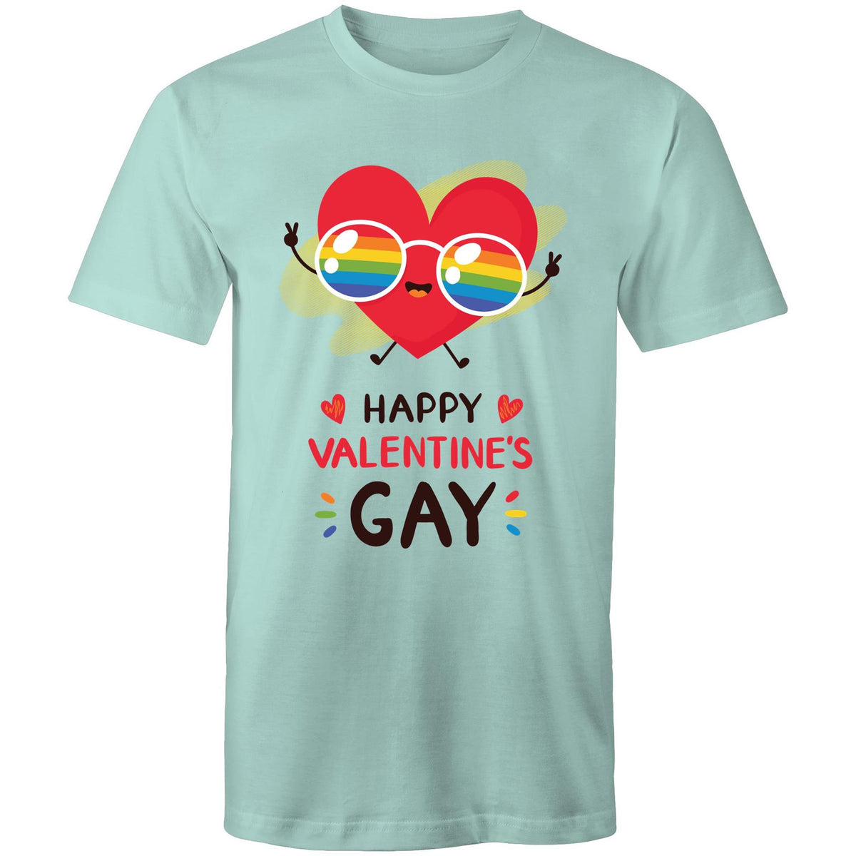 Happy Valentine's Gay T-Shirt Unisex (LG010)