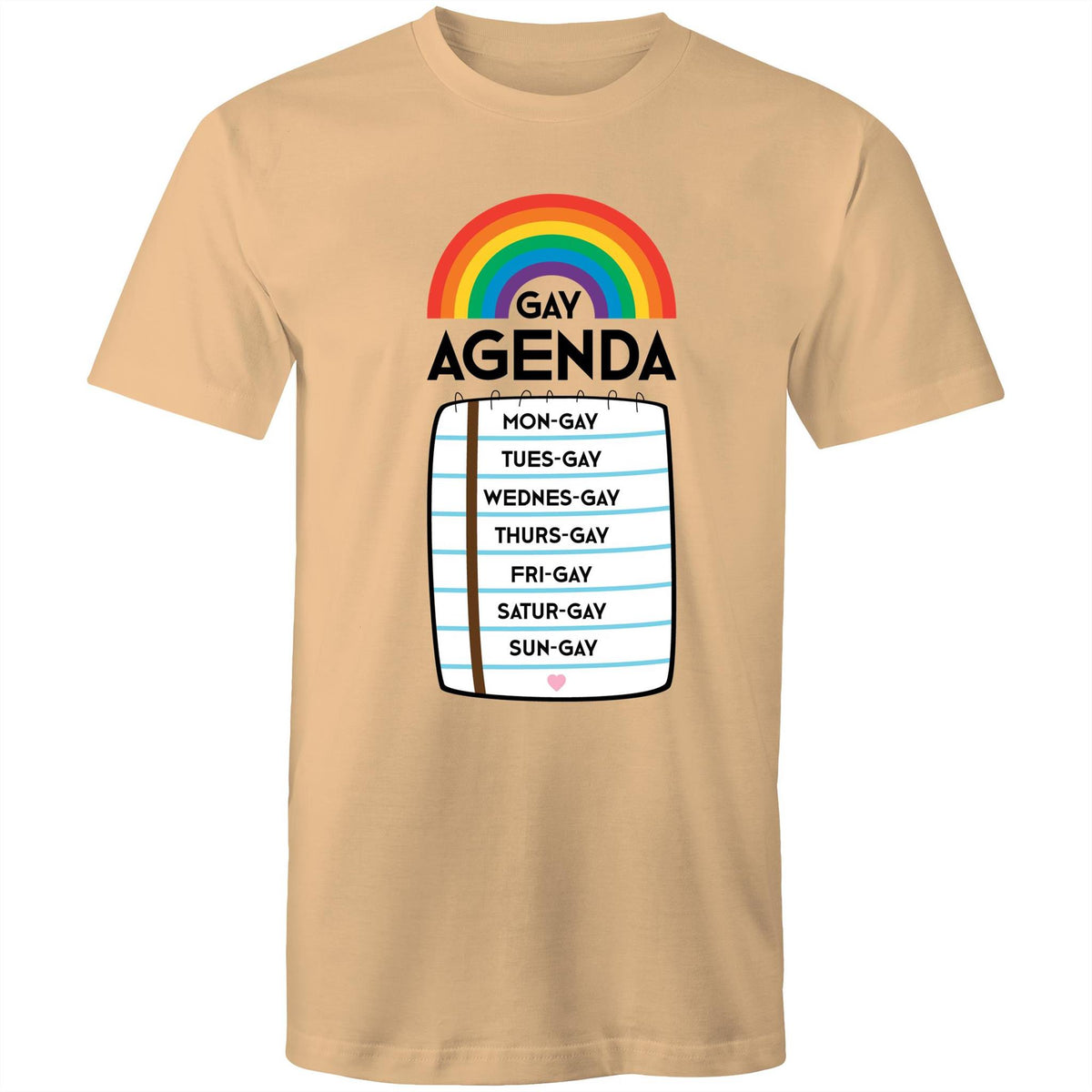 Gay Agenda T-Shirt Unisex (LG014)